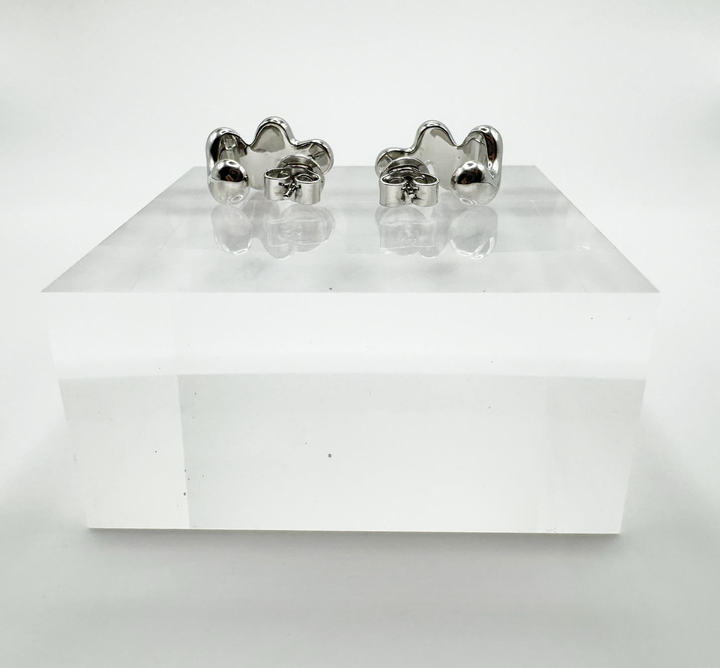 Lava Glob Huggie Earrings