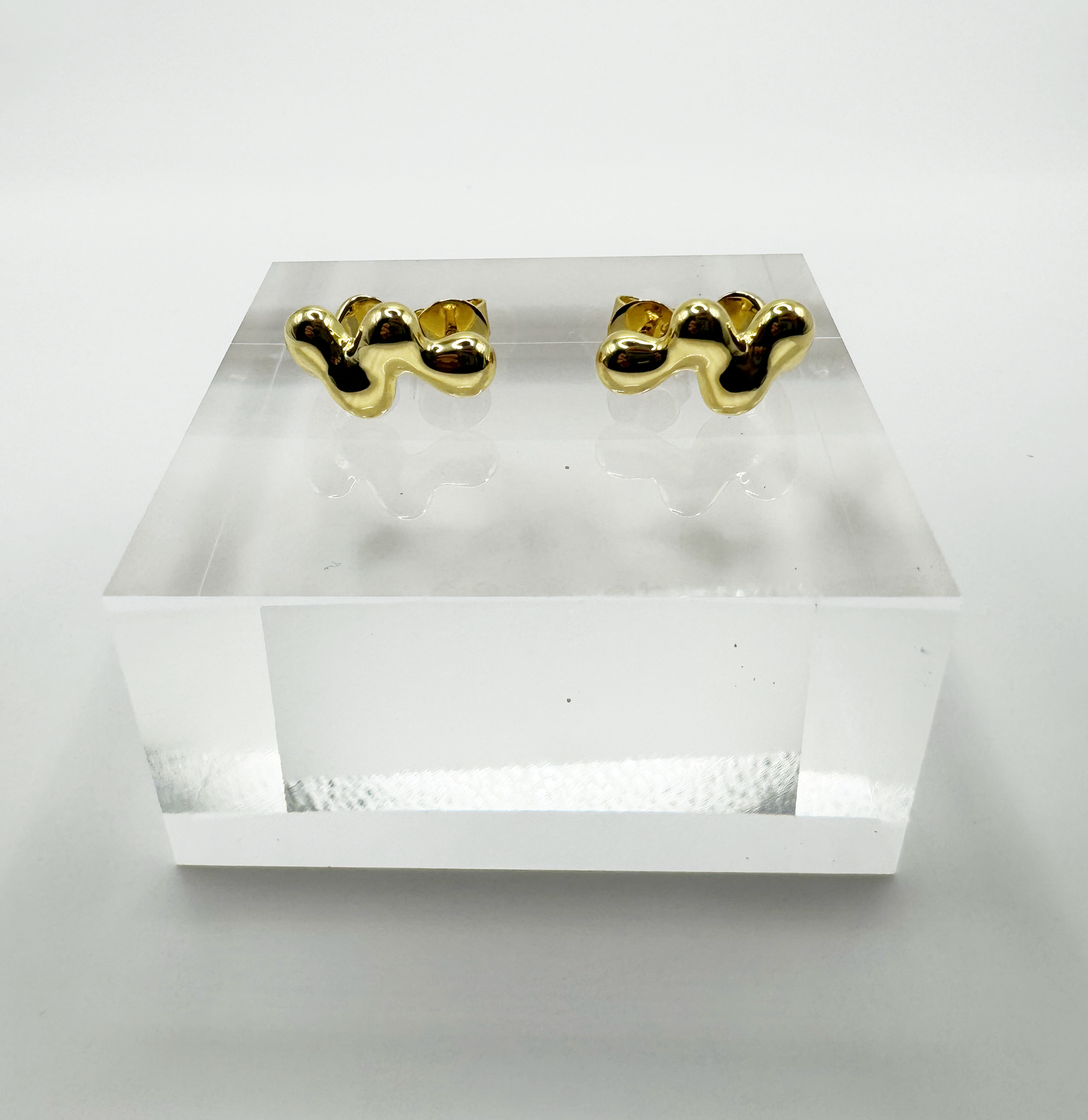 Lava Glob Huggie Earrings